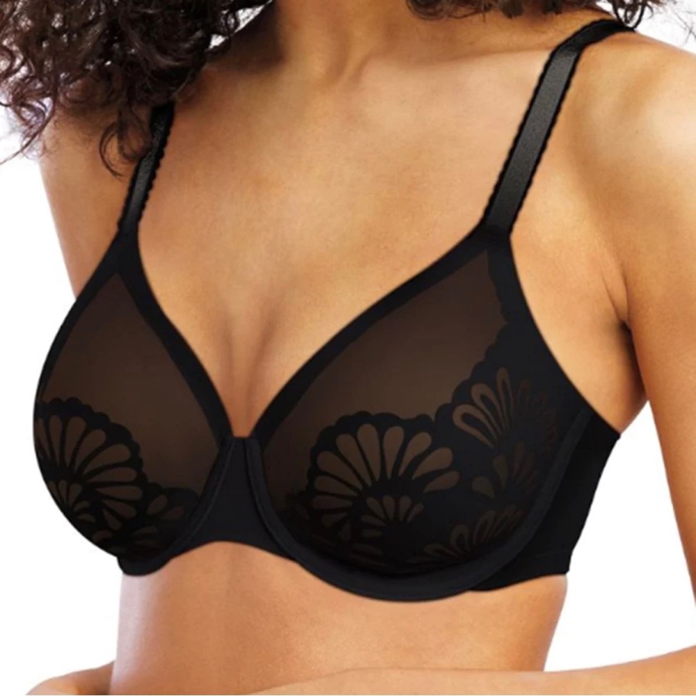 Bali Beauty Lift & Smoothing Underwire Bra in black